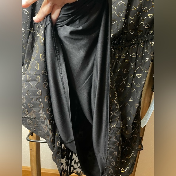 LONDON TIMES Clipped A-Line Dress - Picture 9 of 16